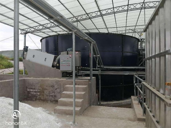 重慶大正畜牧科技-雙槐原種豬場 150m3/d養豬廢水處理設備安裝工程